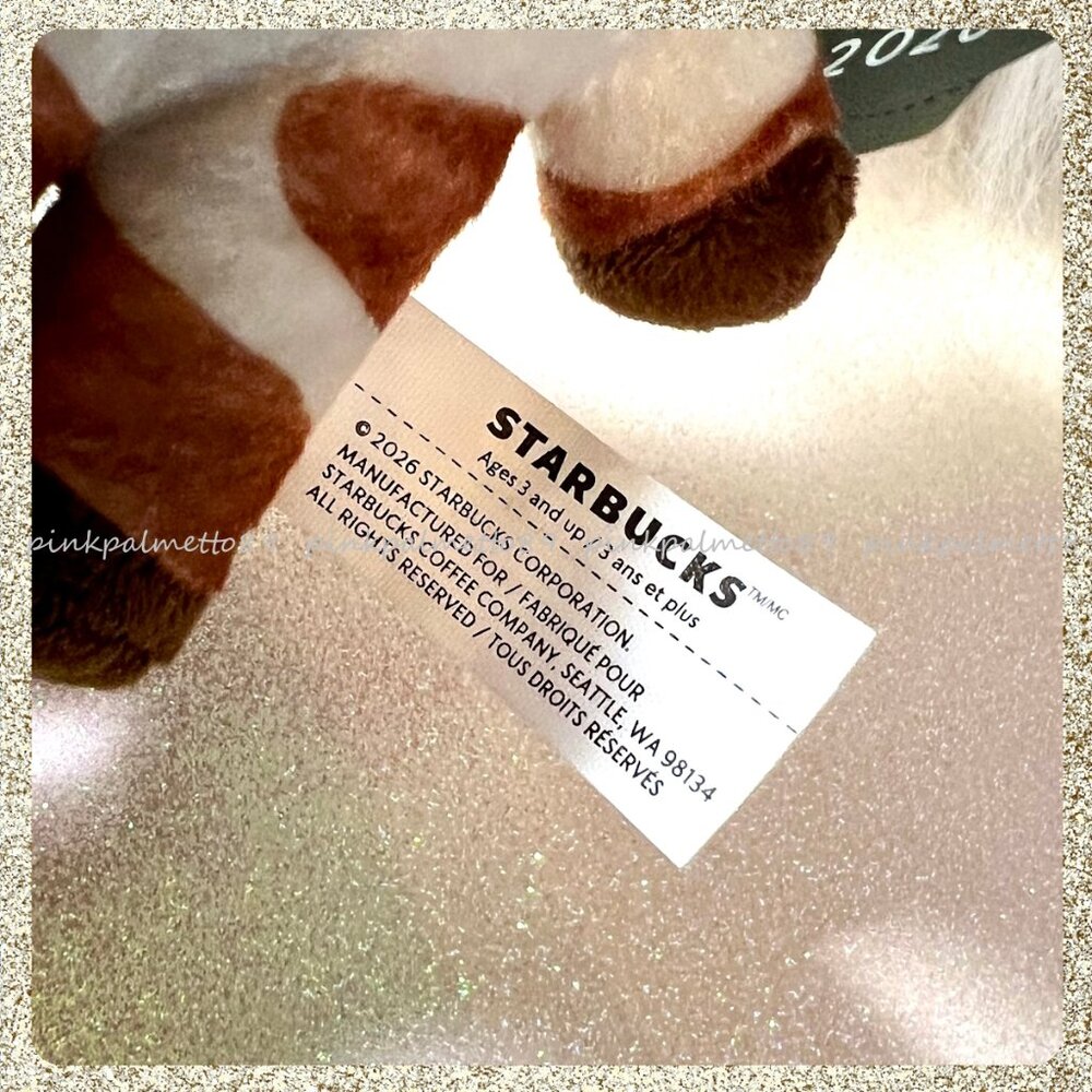 🐴🧧 NWT Starbucks 2026 Lunar New Year 'Year of the Horse' Bearista Plush 🧸✨ - Picture 9 of 10